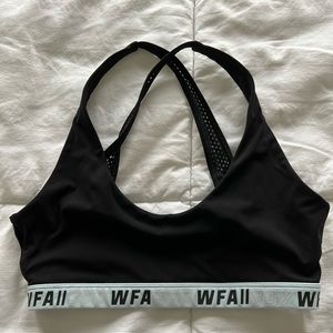 White Fox sports bra
